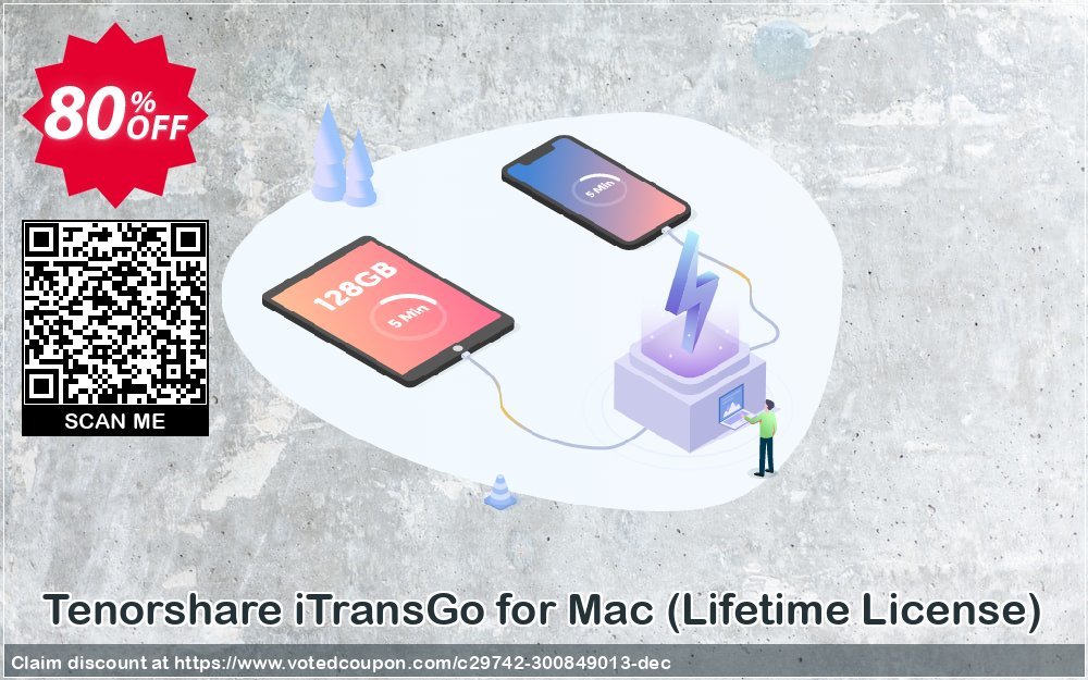 Tenorshare iTransGo for MAC, Lifetime Plan  voted-on promotion codes