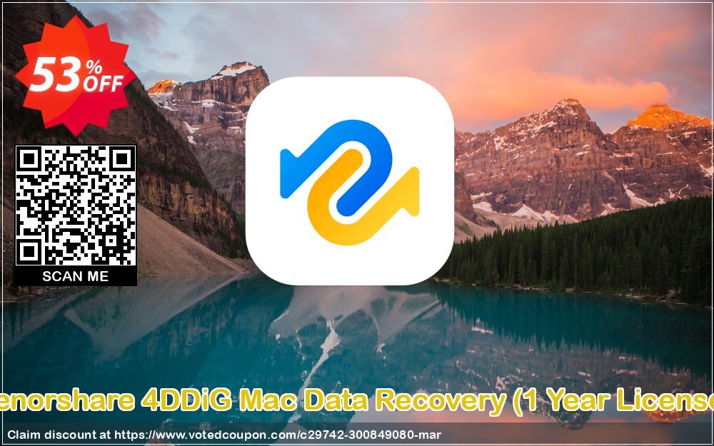 Tenorshare 4DDiG MAC Data Recovery, Yearly Plan  Coupon Code May 2024, 53% OFF - VotedCoupon