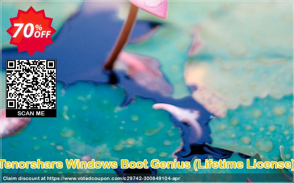 Tenorshare WINDOWS Boot Genius, Lifetime Plan  Coupon Code Apr 2024, 70% OFF - VotedCoupon