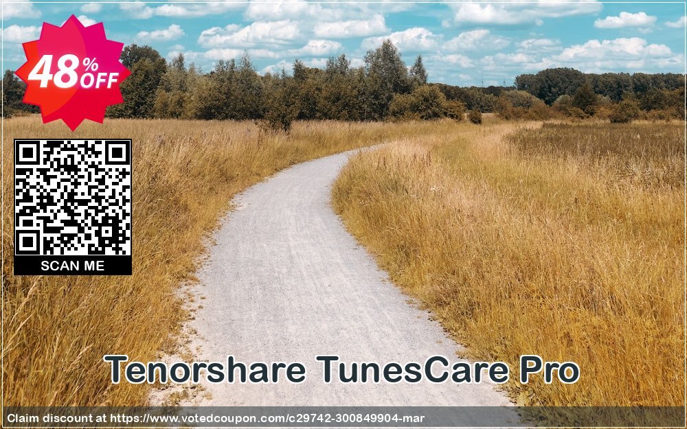 Tenorshare TunesCare Pro Coupon Code May 2024, 48% OFF - VotedCoupon