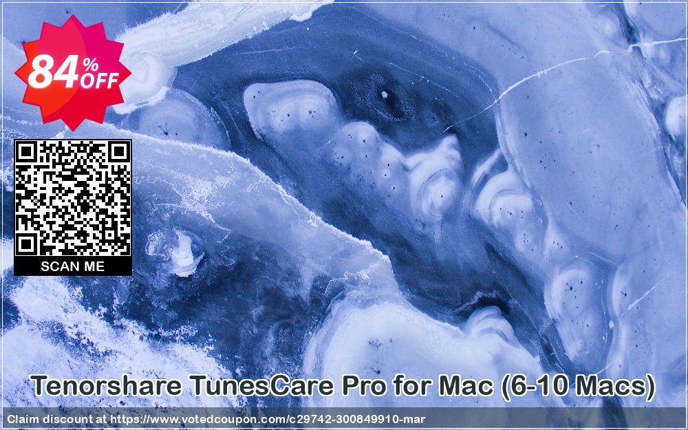 Tenorshare TunesCare Pro for MAC, 6-10 MACs  Coupon, discount discount. Promotion: coupon code