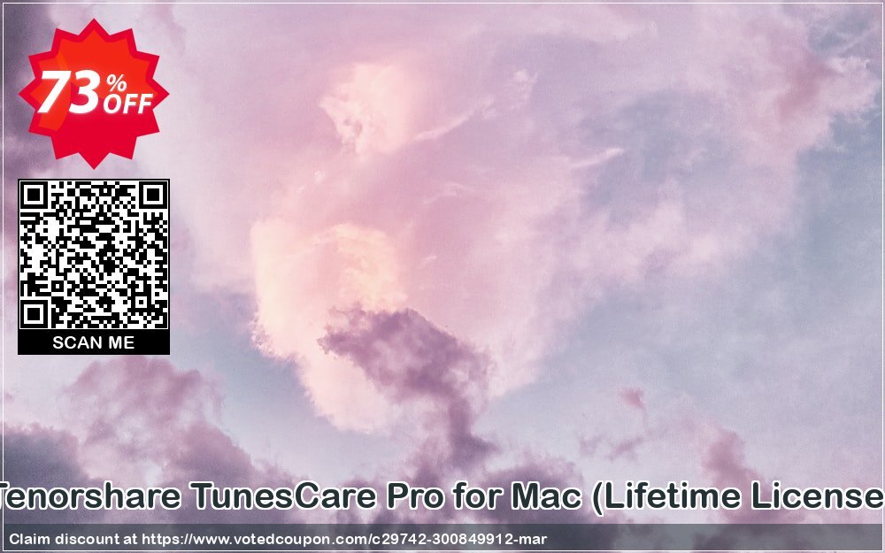 Tenorshare TunesCare Pro for MAC, Lifetime Plan  Coupon Code May 2024, 73% OFF - VotedCoupon