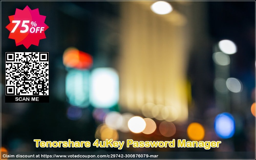 Tenorshare 4uKey Password Manager Coupon, discount 68% OFF Tenorshare 4uKey Password Manager, verified. Promotion: Stunning promo code of Tenorshare 4uKey Password Manager, tested & approved