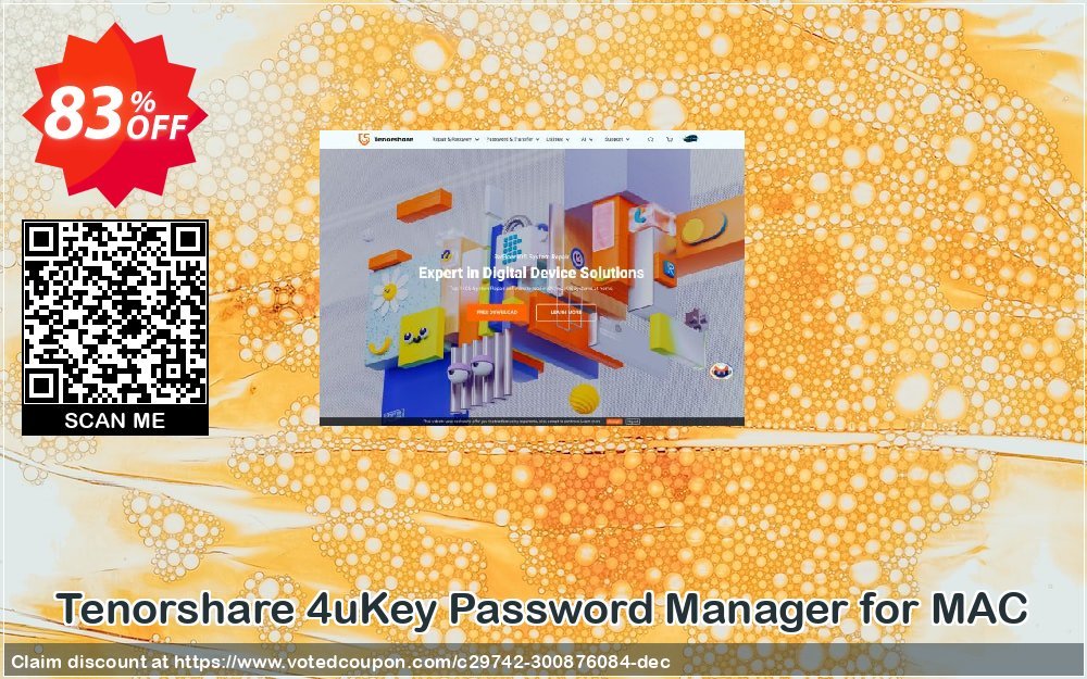 Tenorshare 4uKey Password Manager for MAC