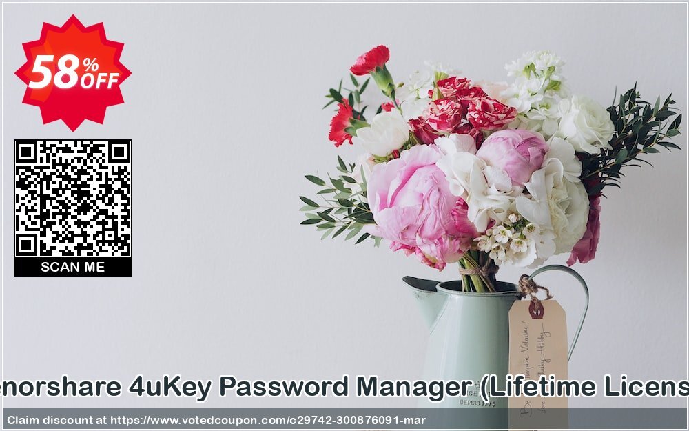 Tenorshare 4uKey Password Manager, Lifetime Plan 