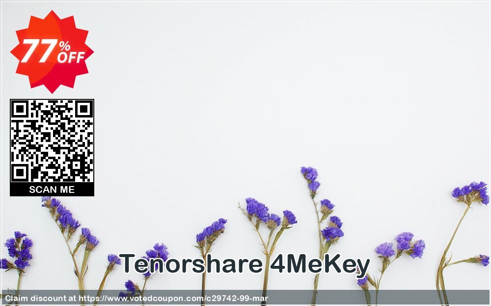 Tenorshare 4MeKey Coupon Code Apr 2024, 77% OFF - VotedCoupon