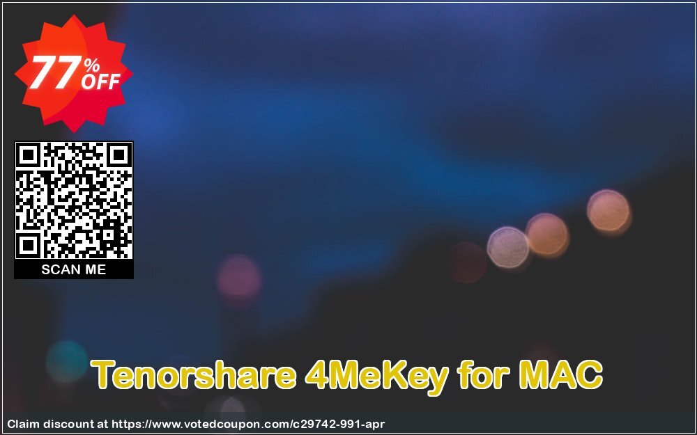 Tenorshare 4MeKey for MAC Coupon Code May 2024, 77% OFF - VotedCoupon