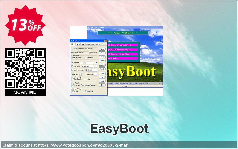 EasyBoot Coupon, discount 10% OFF EasyBoot Feb 2025. Promotion: Awful promotions code of EasyBoot, tested in February 2024