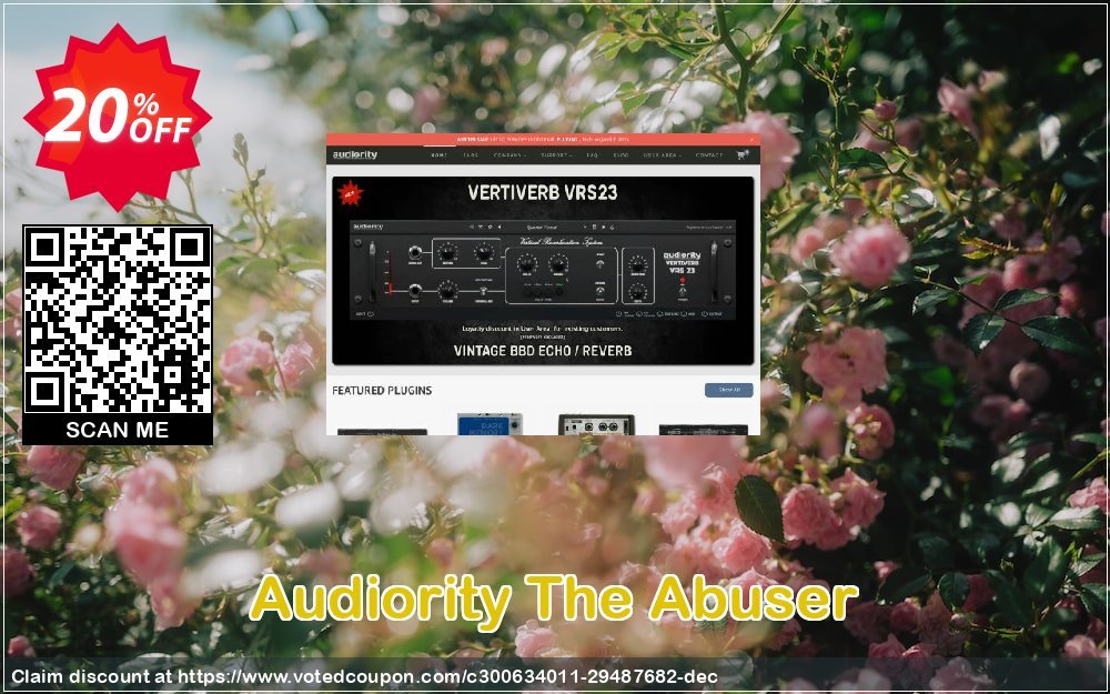 Audiority The Abuser Coupon, discount Audiority The Abuser Awful discount code 2023. Promotion: Awful discount code of Audiority The Abuser 2023