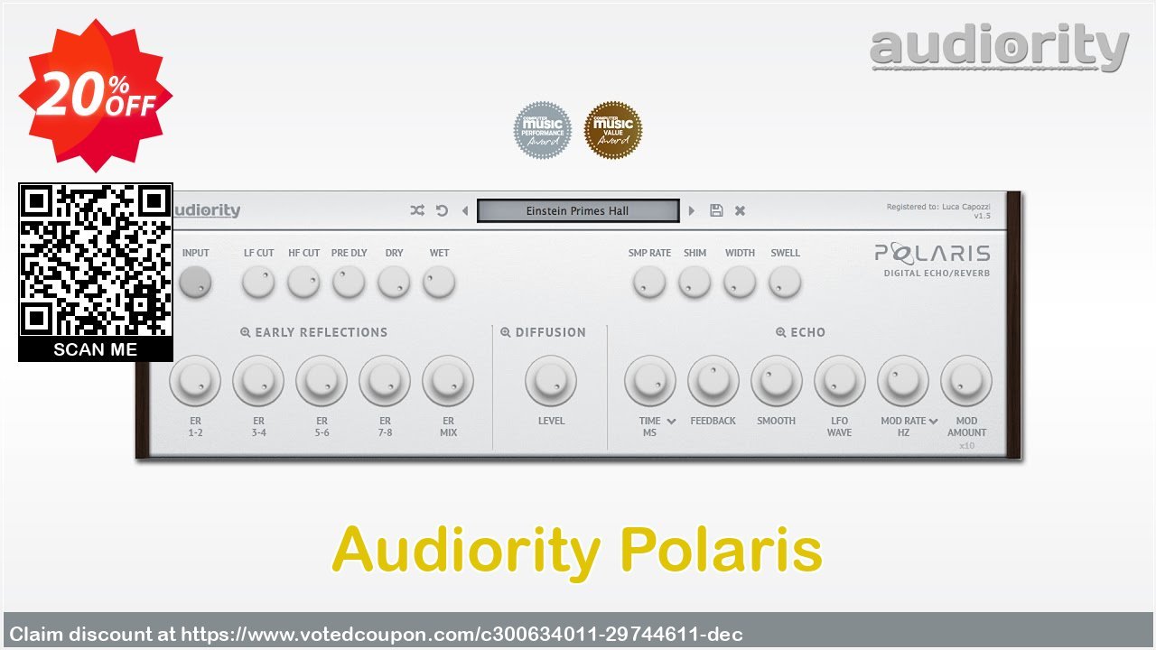 Audiority Polaris Coupon, discount Audiority Polaris Excellent promo code 2025. Promotion: Excellent promo code of Audiority Polaris 2024