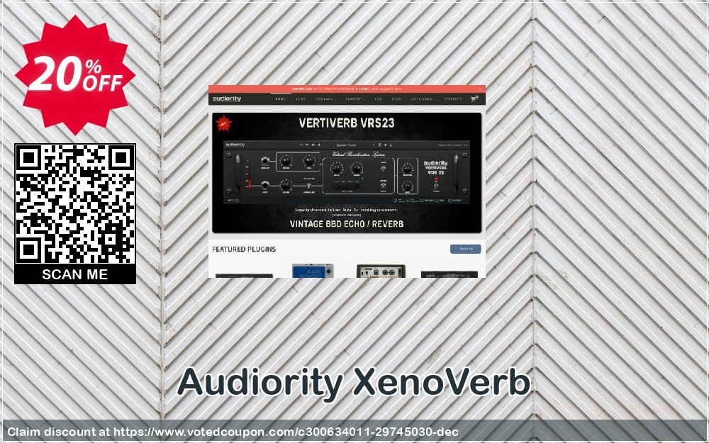 Audiority XenoVerb Coupon Code May 2024, 20% OFF - VotedCoupon