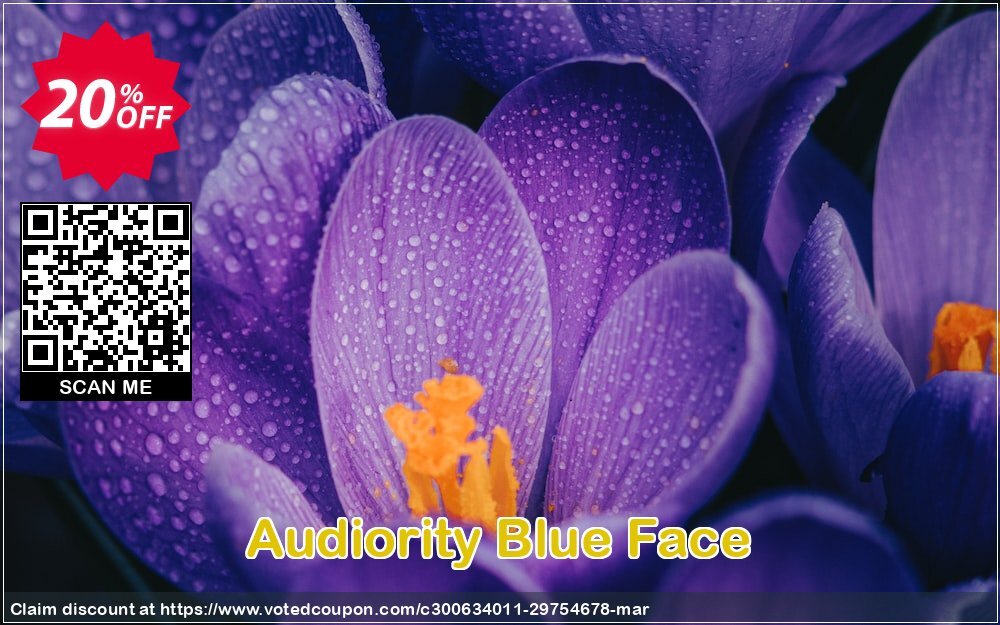 Audiority Blue Face Coupon Code May 2024, 20% OFF - VotedCoupon