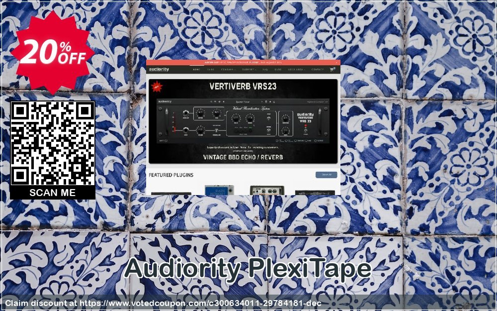 Audiority PlexiTape Coupon Code May 2024, 20% OFF - VotedCoupon