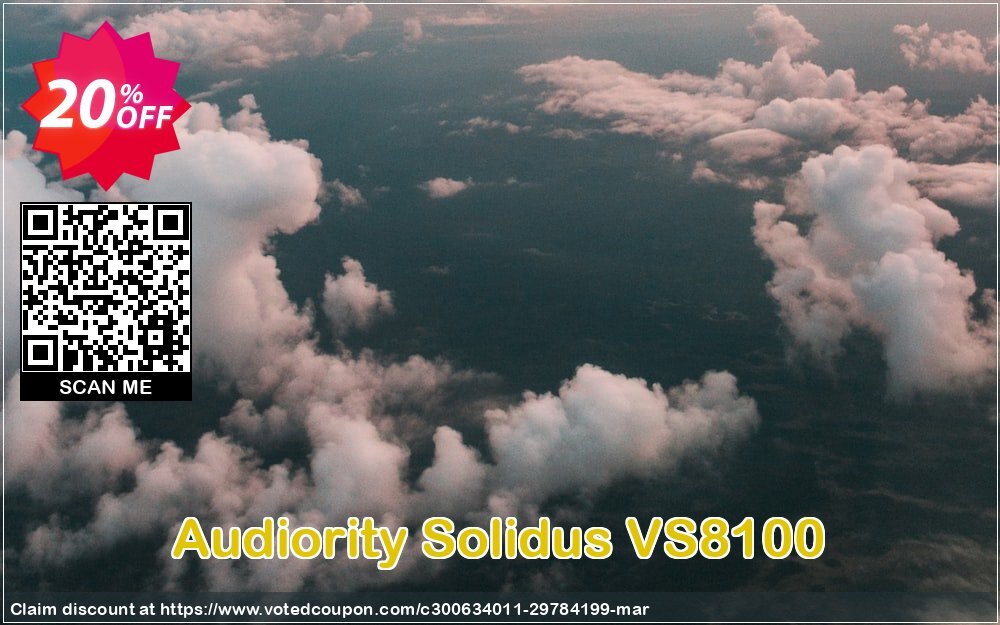 Audiority Solidus VS8100 Coupon, discount Audiority Solidus VS8100 Amazing sales code 2024. Promotion: Amazing sales code of Audiority Solidus VS8100 2024