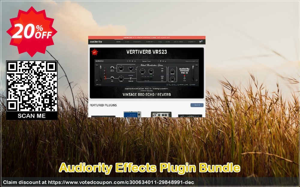 Audiority Effects Plugin Bundle Coupon, discount Audiority Effects Plugin Bundle Super sales code 2024. Promotion: Super sales code of Audiority Effects Plugin Bundle 2024