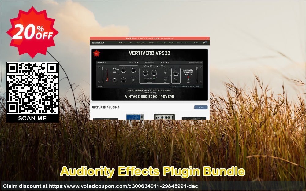 Audiority Effects Plugin Bundle Coupon Code May 2024, 20% OFF - VotedCoupon