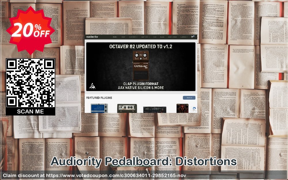 Audiority Pedalboard: Distortions Coupon, discount Audiority Pedalboard: Distortions Super discount code 2023. Promotion: Super discount code of Audiority Pedalboard: Distortions 2023