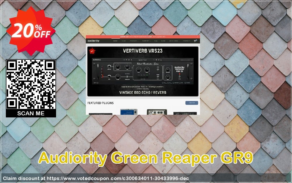 Audiority Green Reaper GR9 Coupon Code Jun 2024, 20% OFF - VotedCoupon