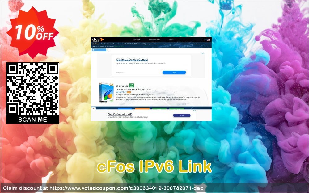 cFos IPv6 Link Coupon, discount 10% OFF cFos IPv6 Link, verified. Promotion: Impressive discounts code of cFos IPv6 Link, tested & approved