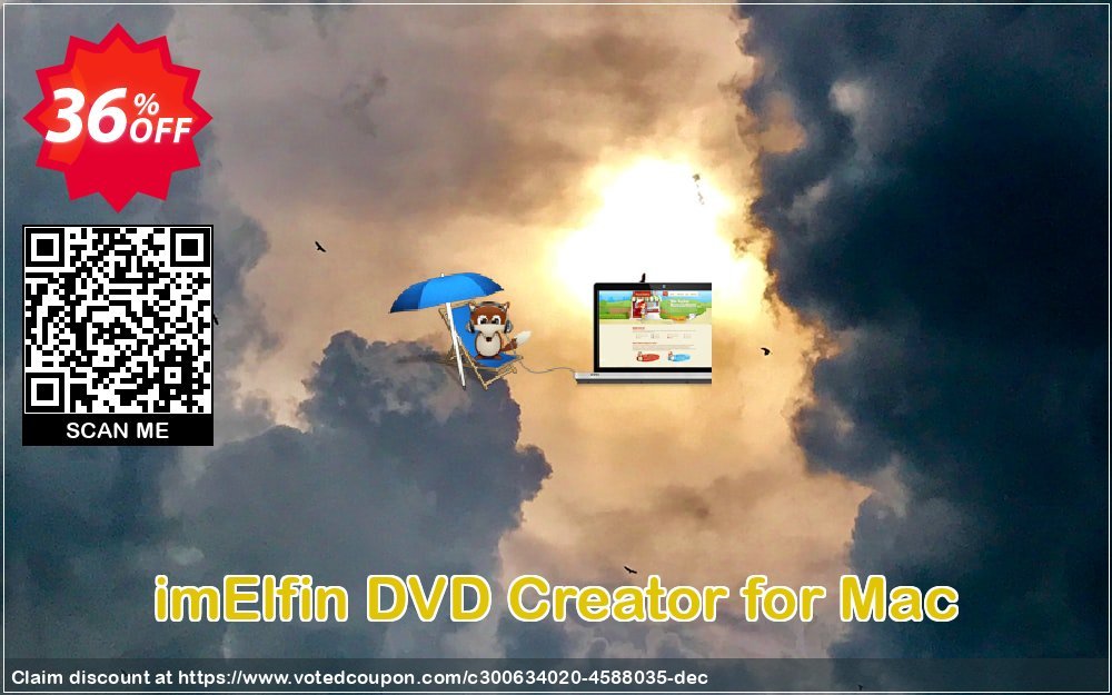 imElfin DVD Creator for MAC Coupon, discount DVD Creator for Mac Big discount code 2024. Promotion: Big discount code of DVD Creator for Mac 2024