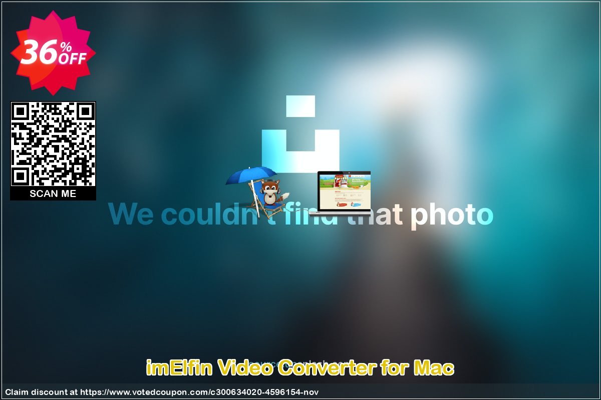 imElfin Video Converter for MAC Coupon, discount Video Converter for Mac Big offer code 2024. Promotion: Big offer code of Video Converter for Mac 2024