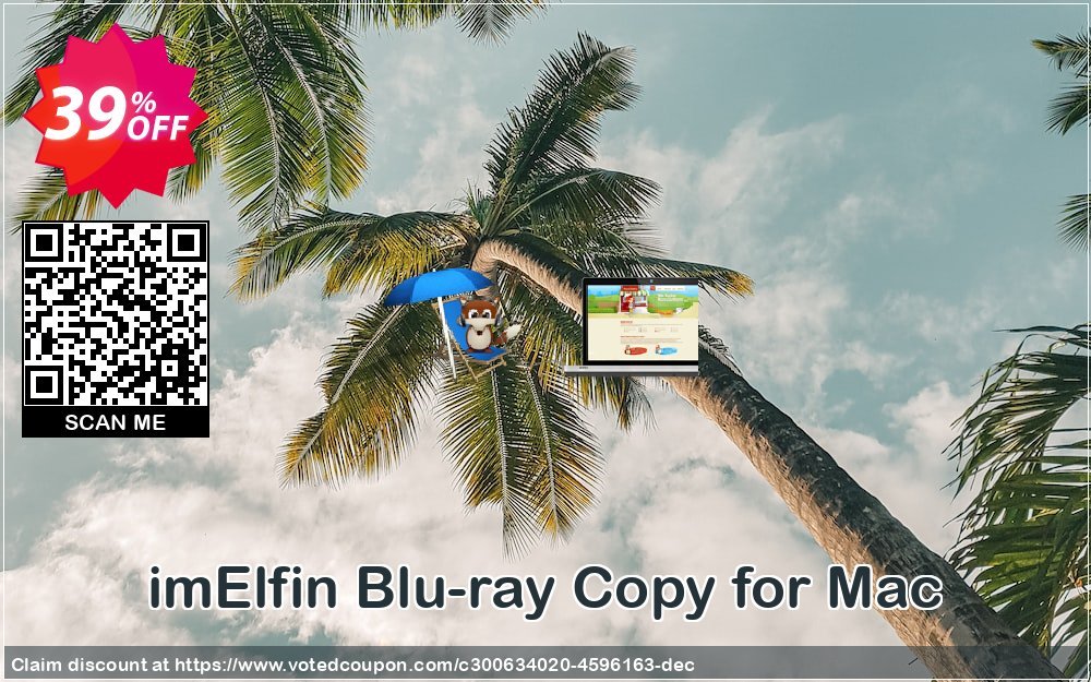 imElfin Blu-ray Copy for MAC Coupon, discount Blu-ray Copy for Mac Imposing promo code 2024. Promotion: Imposing promo code of Blu-ray Copy for Mac 2024