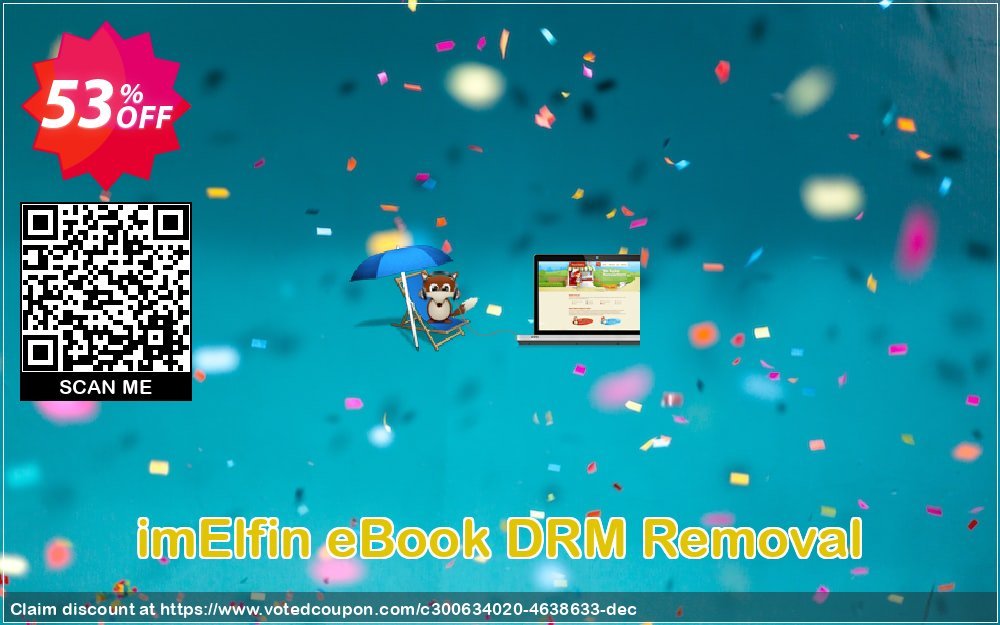 imElfin eBook DRM Removal Coupon, discount eBook DRM Removal for Win Super discounts code 2024. Promotion: Super discounts code of eBook DRM Removal for Win 2024