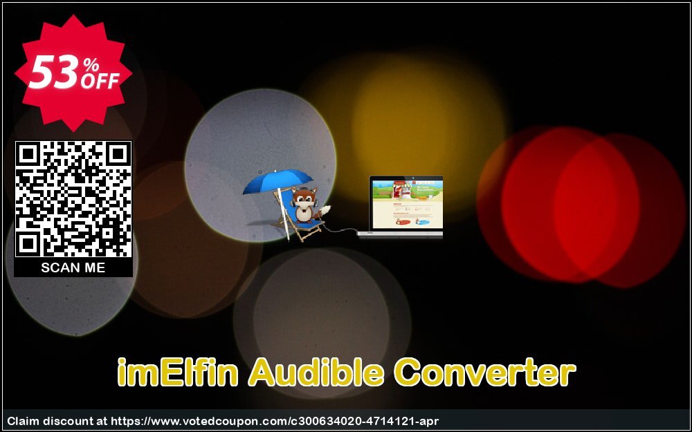 imElfin Audible Converter Coupon, discount Audible Converter for Win Big discounts code 2024. Promotion: Big discounts code of Audible Converter for Win 2024