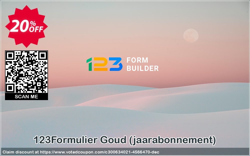 123Formulier Goud, jaarabonnement  Coupon Code May 2024, 20% OFF - VotedCoupon