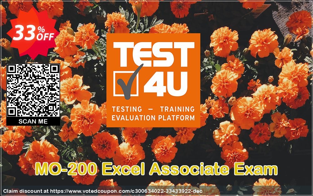 MO-200 Excel Associate Exam Coupon, discount MO-200 Excel Associate Exam - Office 365 & Office 2019 - English version - 25 hours of access Exclusive promotions code 2024. Promotion: Big discount code of MO-200 Excel Associate Exam - Office 365 & Office 2024 - English version - 25 hours of access 2024