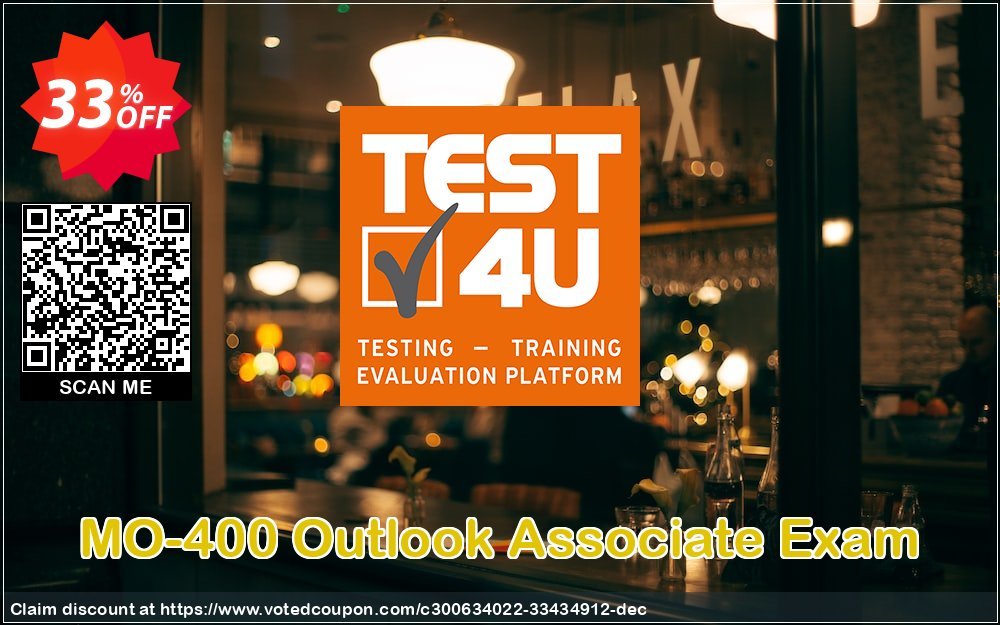 MO-400 Outlook Associate Exam Coupon, discount MO-400 Outlook Associate Exam - Office 365 & Office 2019 - English version - 25 hours of access Awesome offer code 2023. Promotion: Hottest promotions code of MO-400 Outlook Associate Exam - Office 365 & Office 2023 - English version - 25 hours of access 2023