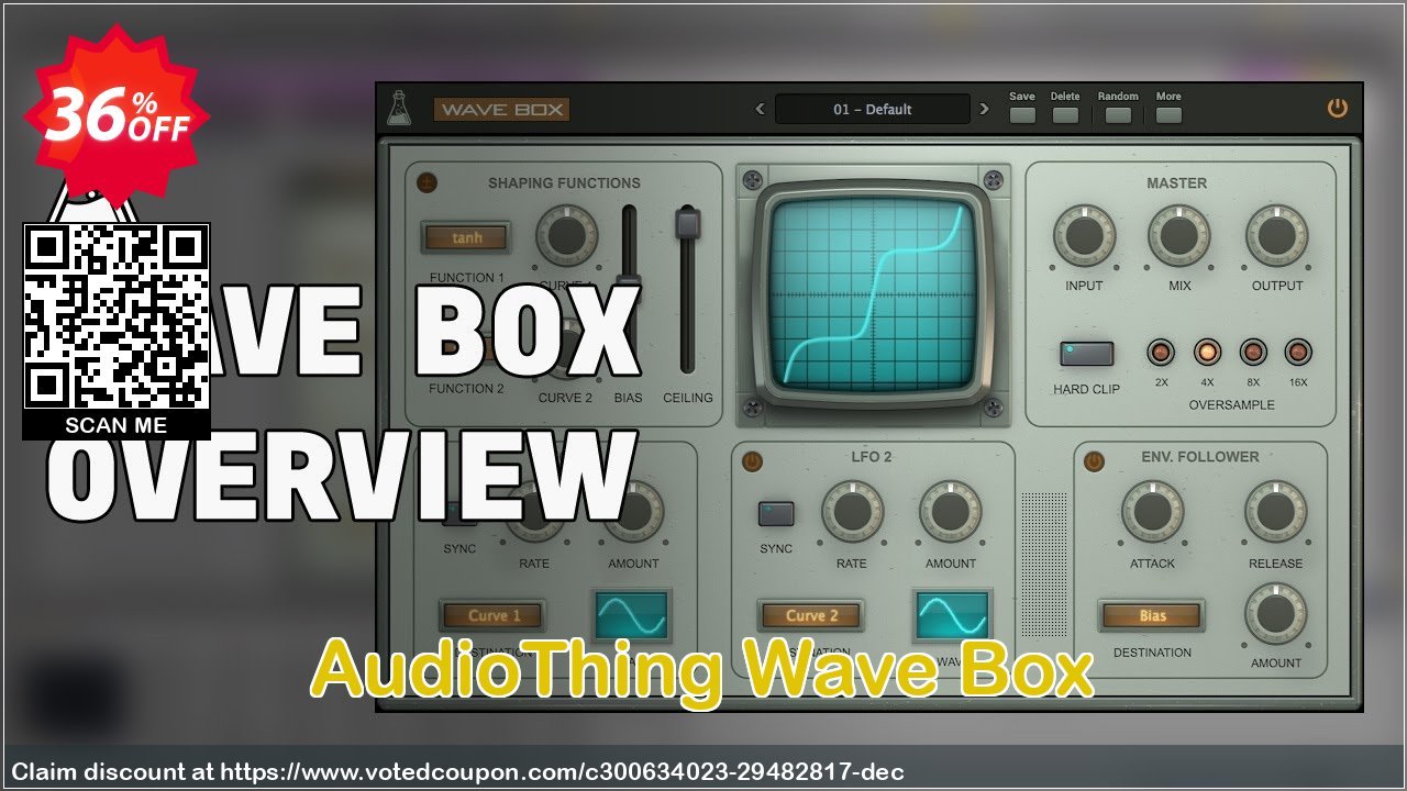 AudioThing Wave Box Coupon, discount Summer Sale 2024. Promotion: Awful promotions code of Wave Box 2024