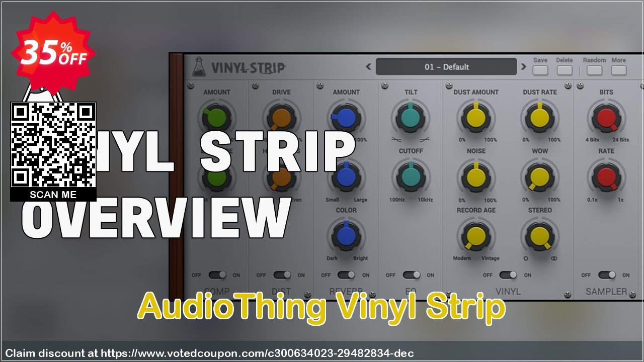 AudioThing Vinyl Strip Coupon Code May 2024, 35% OFF - VotedCoupon