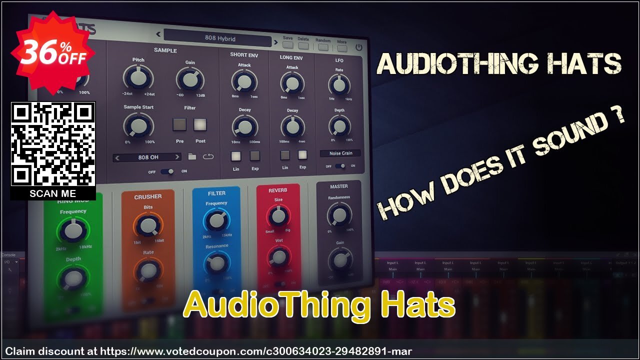 AudioThing Hats Coupon, discount Summer Sale 2024. Promotion: Hottest discount code of Hats 2024