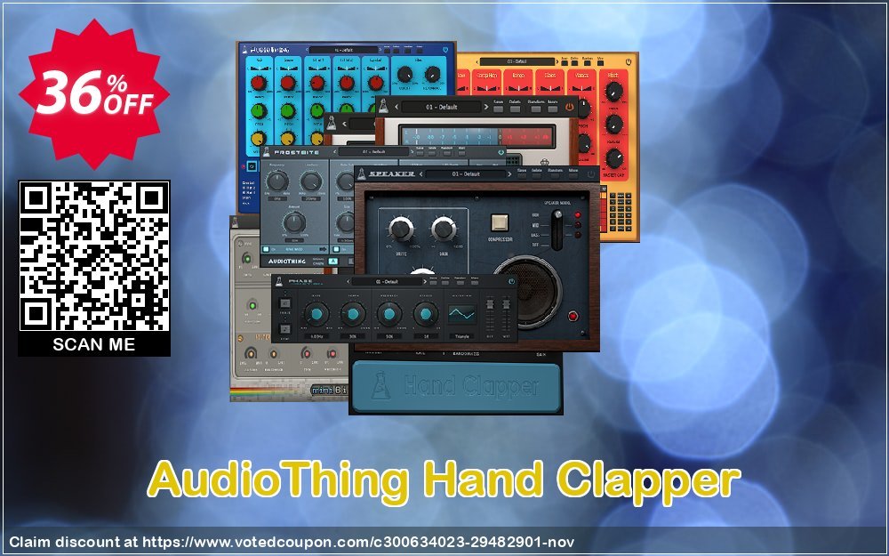 AudioThing Hand Clapper Coupon, discount Summer Sale 2023. Promotion: Impressive promotions code of Hand Clapper 2023