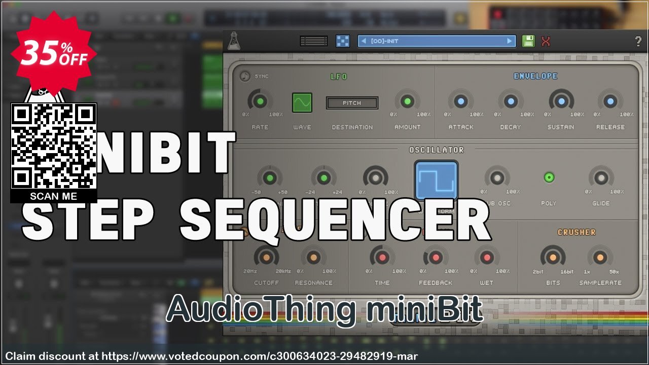 AudioThing miniBit Coupon, discount Summer Sale 2024. Promotion: Amazing discount code of miniBit 2024