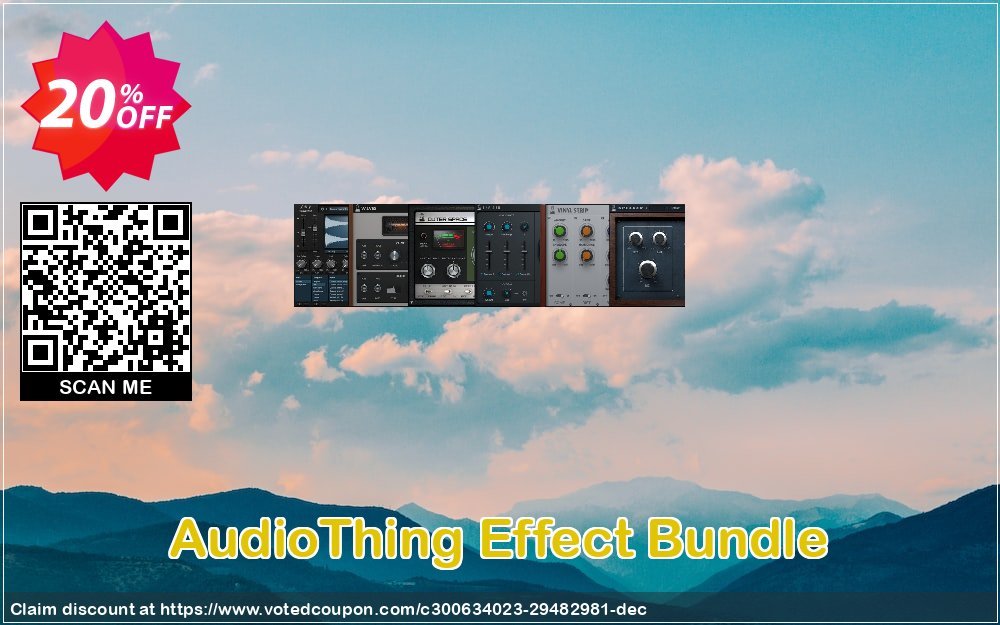 AudioThing Effect Bundle Coupon, discount Effect Bundle Best offer code 2023. Promotion: Best offer code of Effect Bundle 2023