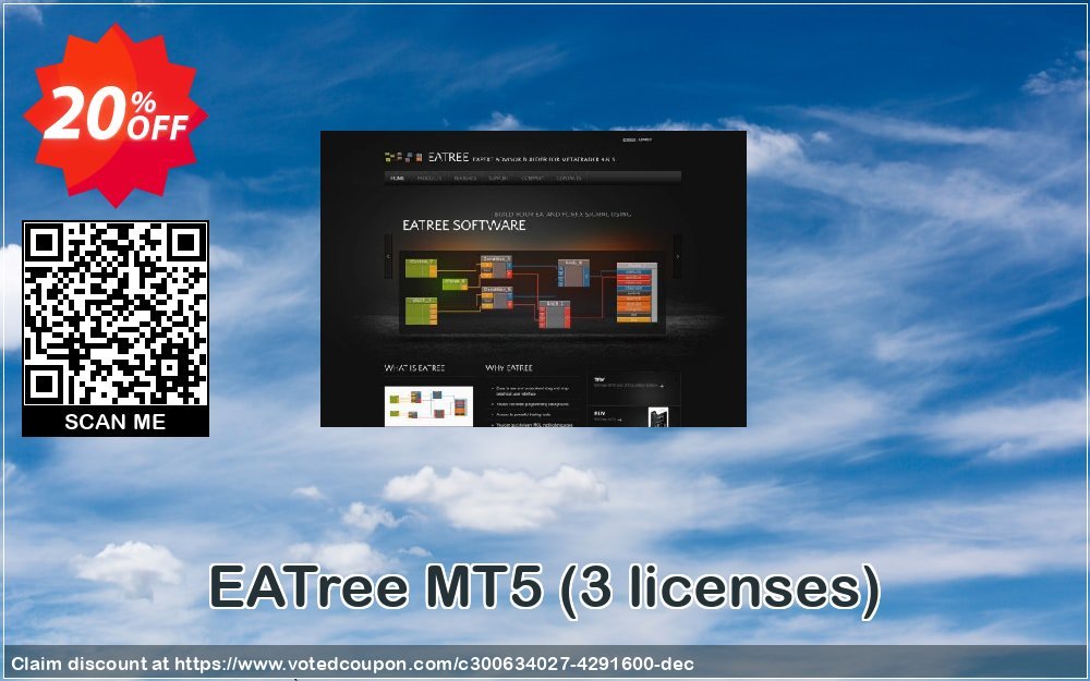 EATree MT5, 3 Plans Coupon, discount EATree MT5 (3 licenses) Marvelous deals code 2025. Promotion: Marvelous deals code of EATree MT5 (3 licenses) 2024