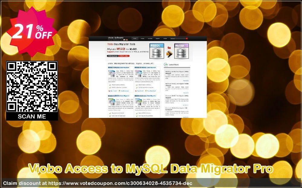 Viobo Access to MySQL Data Migrator Pro Coupon, discount Viobo Access to MySQL Data Migrator Pro. Wonderful discount code 2023. Promotion: Wonderful discount code of Viobo Access to MySQL Data Migrator Pro. 2023
