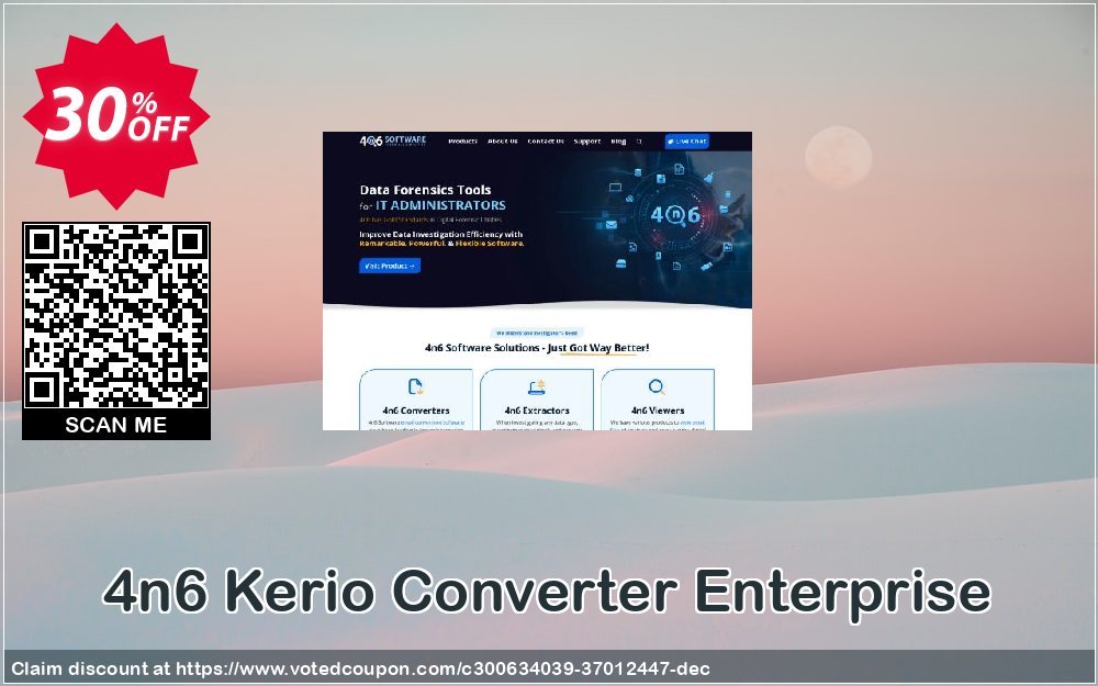 4n6 Kerio Converter Enterprise Coupon, discount Halloween Offer. Promotion: Formidable promotions code of 4n6 Kerio Converter - Enterprise License 2024