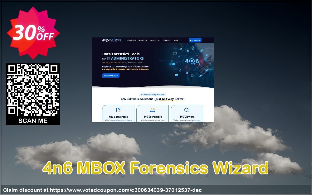 4n6 MBOX Forensics Wizard Coupon, discount Halloween Offer. Promotion: Stirring discounts code of 4n6 MBOX Forensics Wizard - Personal License 2021