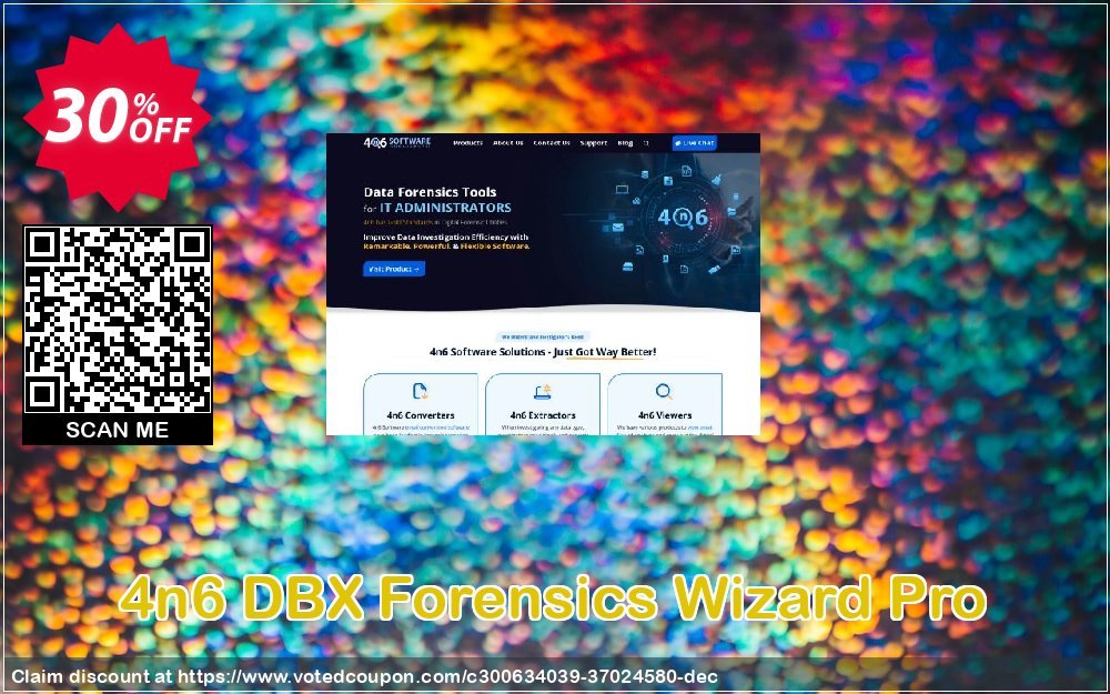 4n6 DBX Forensics Wizard Pro Coupon, discount Halloween Offer. Promotion: Hottest deals code of 4n6 DBX Forensics Wizard - Pro License 2024