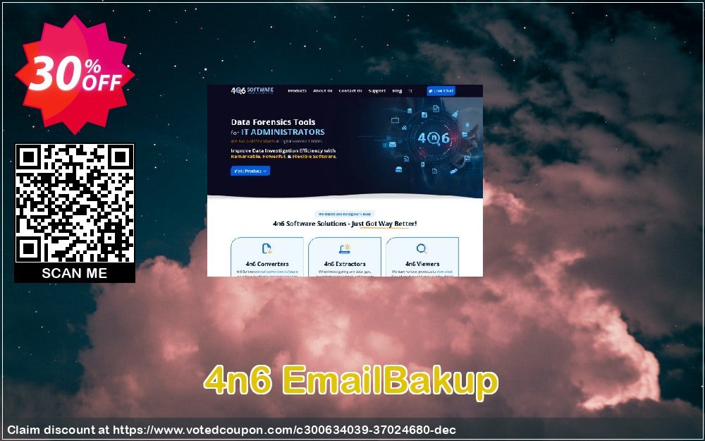 4n6 EmailBakup Coupon, discount Halloween Offer. Promotion: Imposing discount code of 4n6 EmailBakup - Personal License 2024