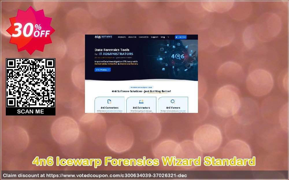 4n6 Icewarp Forensics Wizard Standard Coupon, discount Halloween Offer. Promotion: Wondrous promotions code of 4n6 Icewarp Forensics Wizard - Standard License 2021