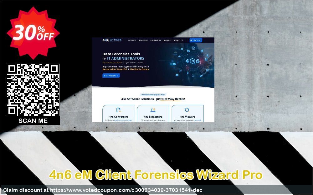 4n6 eM Client Forensics Wizard Pro Coupon, discount Halloween Offer. Promotion: Marvelous promo code of 4n6 eM Client Forensics Wizard - Pro License 2024