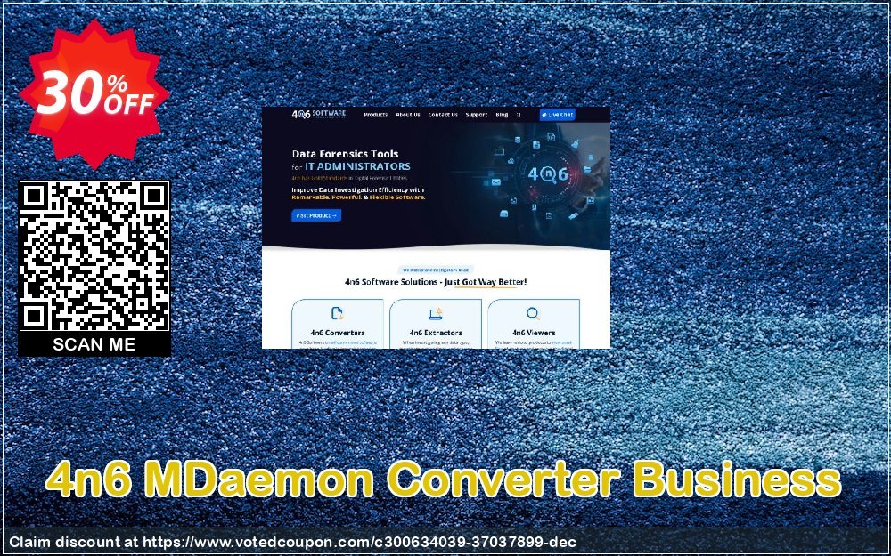 4n6 MDaemon Converter Business Coupon, discount Halloween Offer. Promotion: Exclusive promotions code of 4n6 MDaemon Converter - Business License 2024