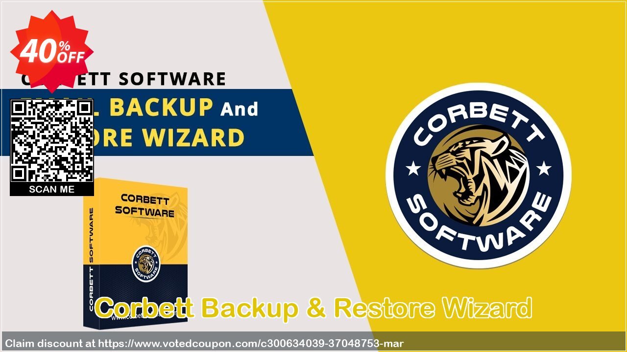 Corbett Backup & Restore Wizard