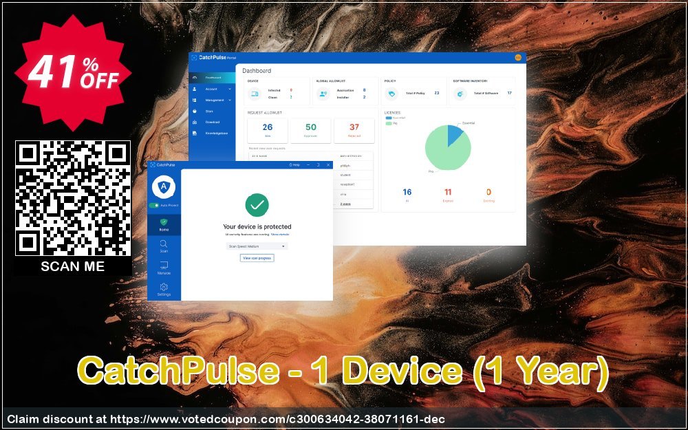 CatchPulse - 1 Device, Yearly  Coupon Code May 2024, 41% OFF - VotedCoupon