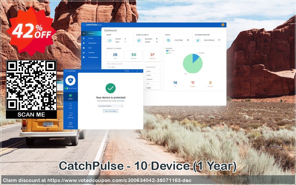 CatchPulse - 10 Device, Yearly  Coupon, discount CatchPulse - 10 Device (1 Year) Stirring offer code 2024. Promotion: Stirring offer code of CatchPulse - 10 Device (1 Year) 2024