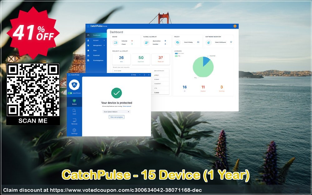CatchPulse - 15 Device, Yearly  Coupon Code May 2024, 41% OFF - VotedCoupon
